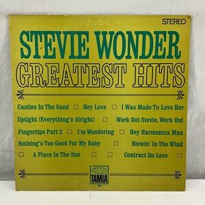 STEVIE WONDER GREATEST HITS, Original 1968 USA release, TAMLA 282 MOTOWN